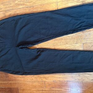Womens Liverpool Black Pinstripe Pants